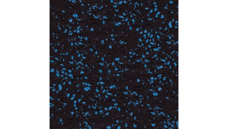 Southern Rubber Flooring Tile with Blue Spec
