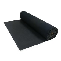 Southern Roll Out Black Rubber Flooring
