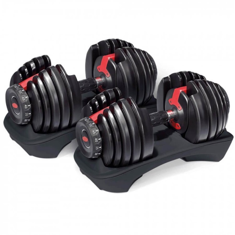 Southern 52 Pound Adjustable Quick Change Dumbbell