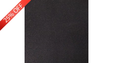 Southern Pure Black Rubber Flooring Tile