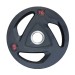 Olympic Weight Plates - 3 Grip Rubber Coated Olympic Weight Plates - 3 Grip Rubber Coated
