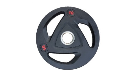 Olympic Weight Plates - 3 Grip Rubber Coated