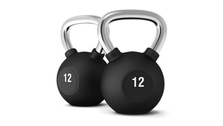 Southern Kettlebells - Rubber with Chrome Cast Steel Handle