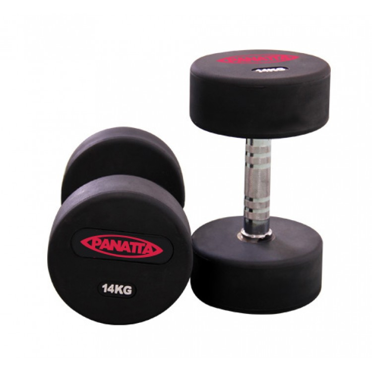 Panatta Rubber Dumbbell PAIRS Panatta Rubber Dumbbell PAIRS