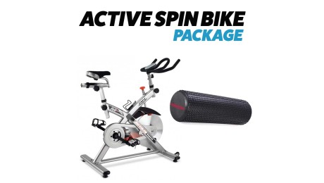 BH Fitness Active Spin Bike Package
