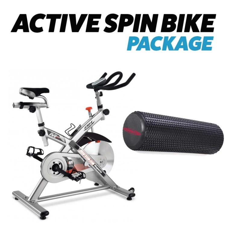 BH Fitness Active Spin Bike Package