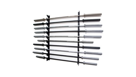Southern Wall Mounted Barbell Holder - 10 Bars Gun Rack Style