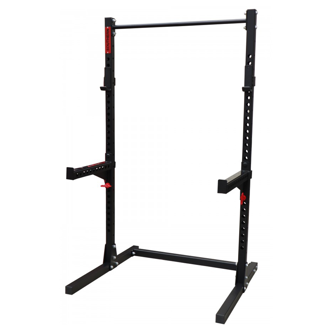 SOUTHERN SQUAT RACK WITH SINGLE PULL UP BAR