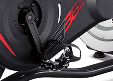 Dual SPD-trekking pedals