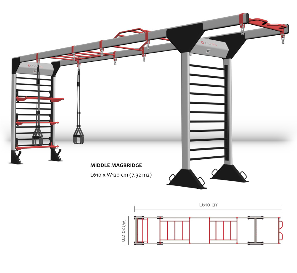 MAGSYS Group Training Rack - Magbridge Middle Module