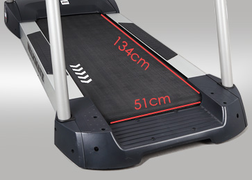 Large Running Surface